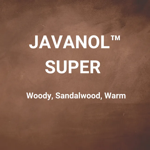 Javanol Super - Perfumery ingredient with woody, sandalwood, warm notes